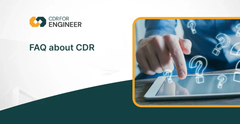 Frequently Asked Questions about the CDR process