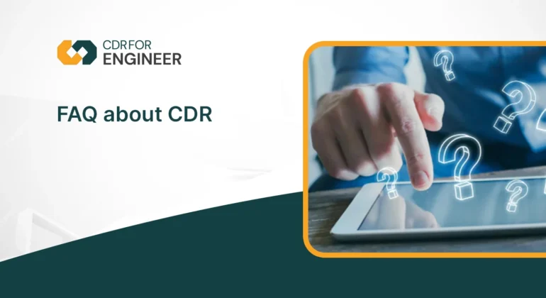 Frequently Asked Questions about the CDR process