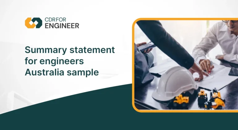 Summary Statement for Engineers Australia