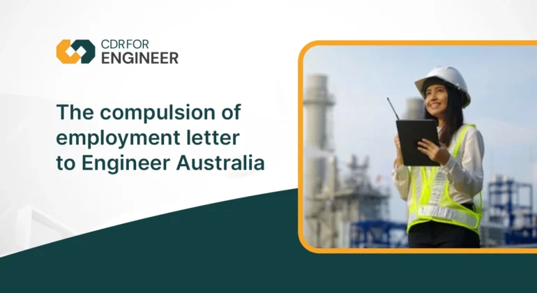 The compulsion of employment letter to Engineers Australia